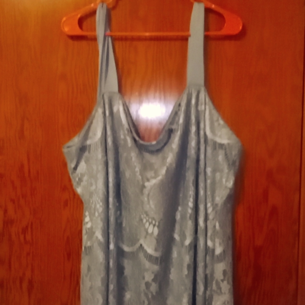 Evening or wedding gown short length